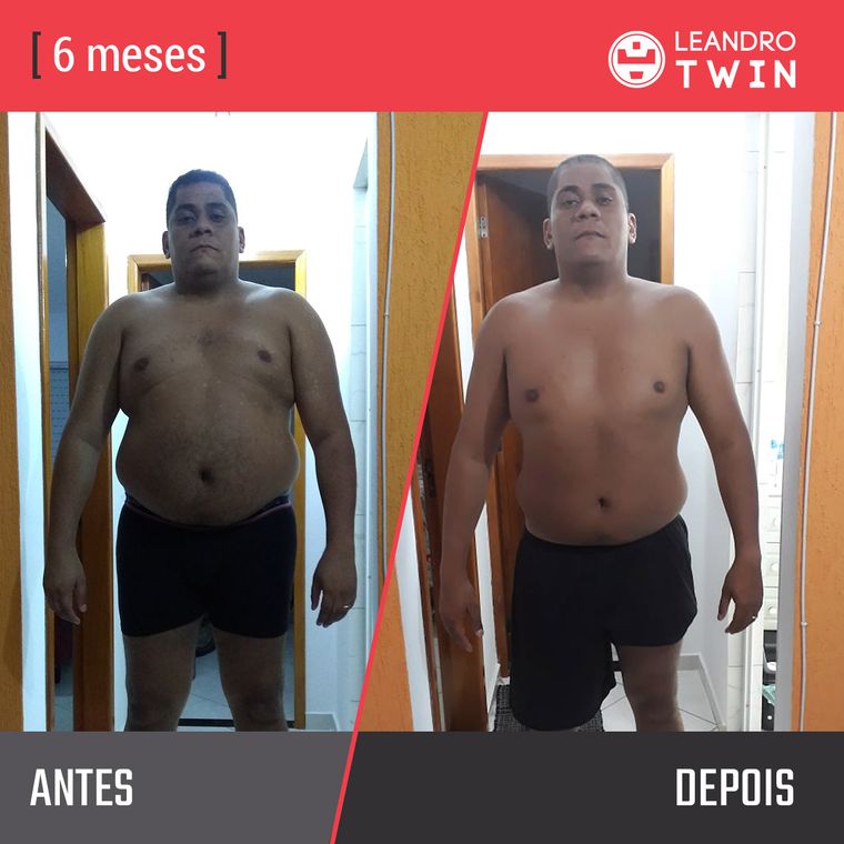 Evolução de Anderson Nunes — antes e depois
