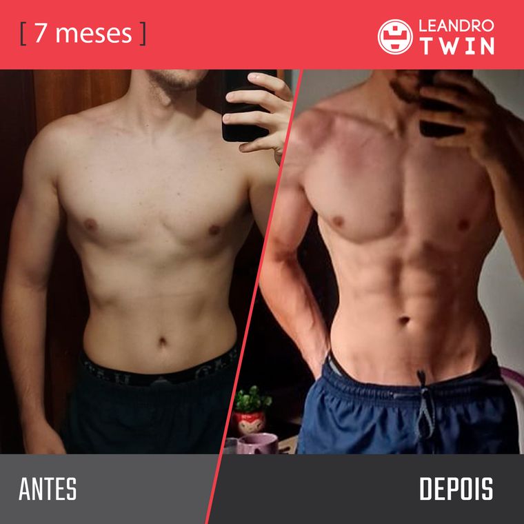 Evolução de Arthur Melo — antes e depois