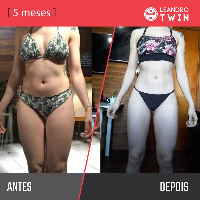 Evolução de Bianca Alexandre — antes e depois