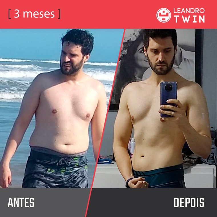 Evolução de Eduardo Zanatta — antes e depois
