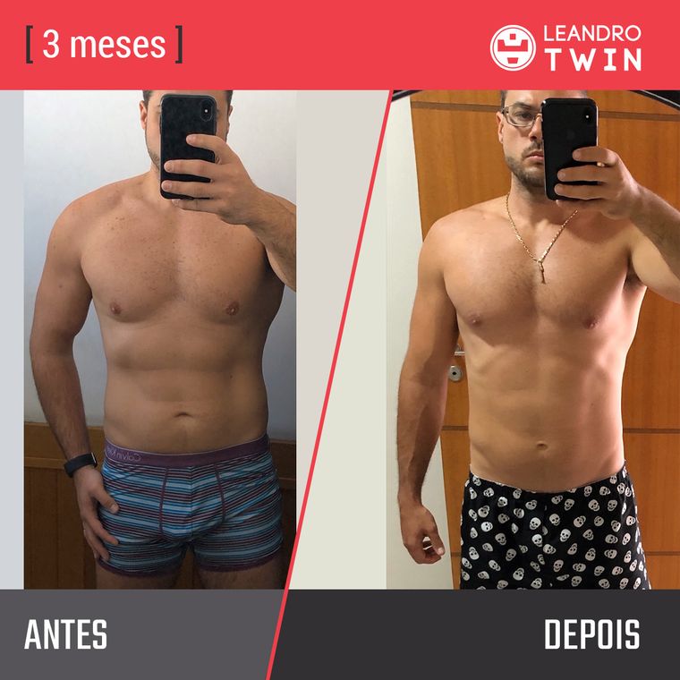 Evolução de Gabriel Coppos — antes e depois