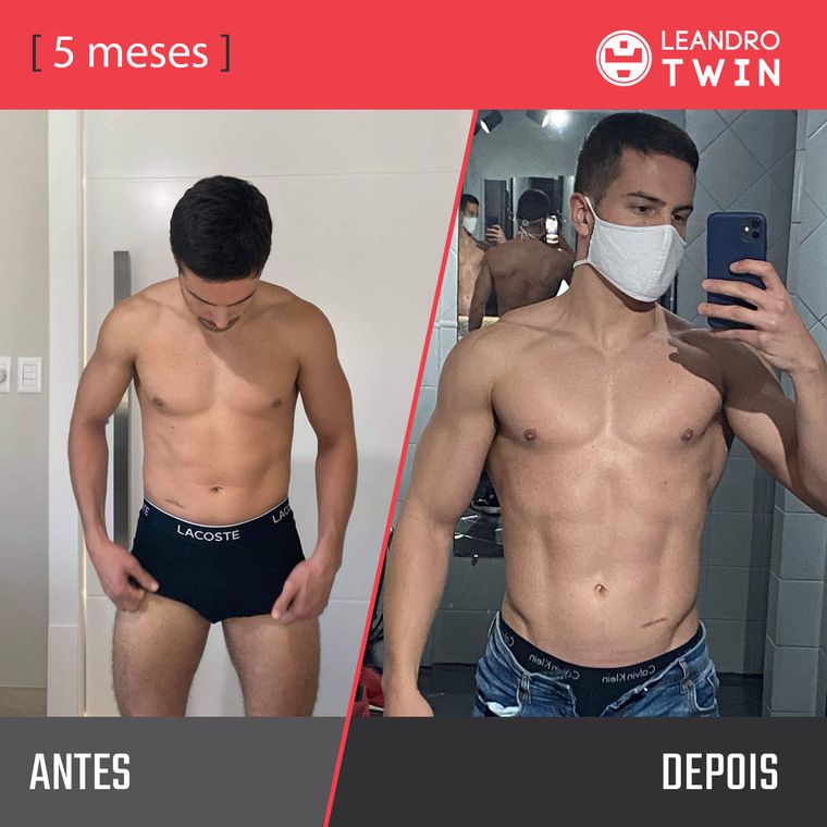 Evolução de Giordano Zordan — antes e depois