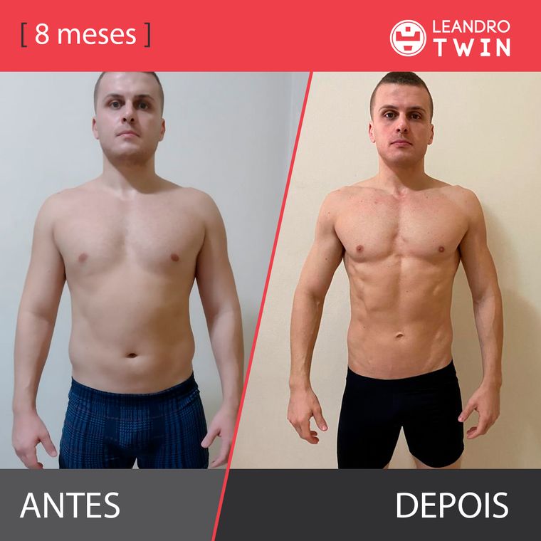 Evolução de Giovanni Gemelli — antes e depois