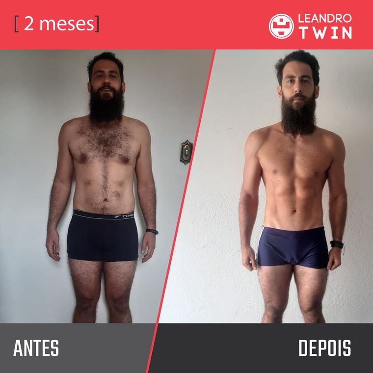 Evolução de Guilherme Mundim — antes e depois