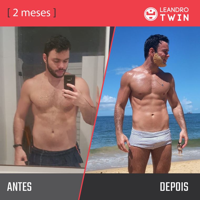 Evolução de Hishan Vassem — antes e depois