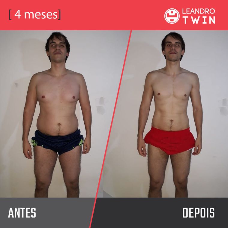 Evolução de Marcelo Corra Schwab — antes e depois