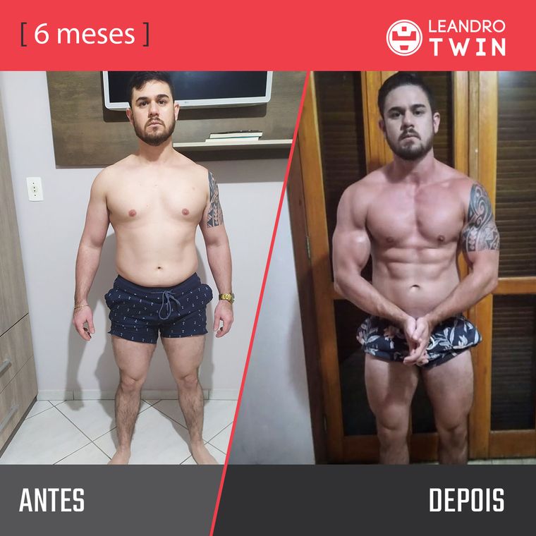 Evolução de Marcelo Lunardi — antes e depois