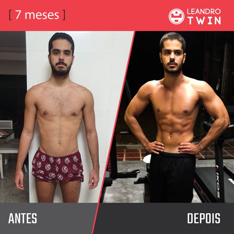 Evolução de Martinho Netto — antes e depois