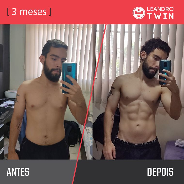 Evolução de Paulo Sergio Garcia — antes e depois