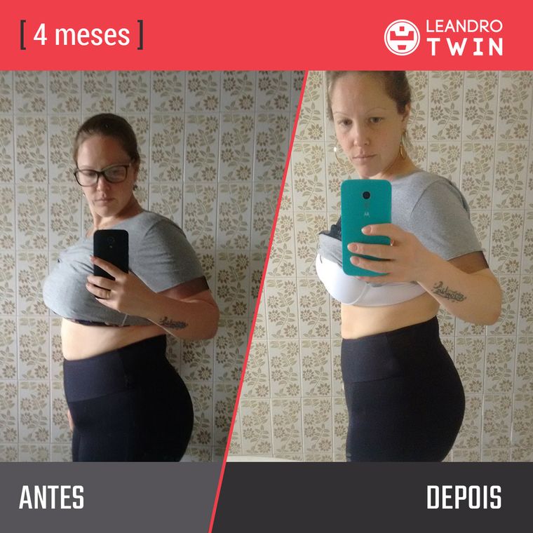 Evolução de Thatiane Vilabruna — antes e depois
