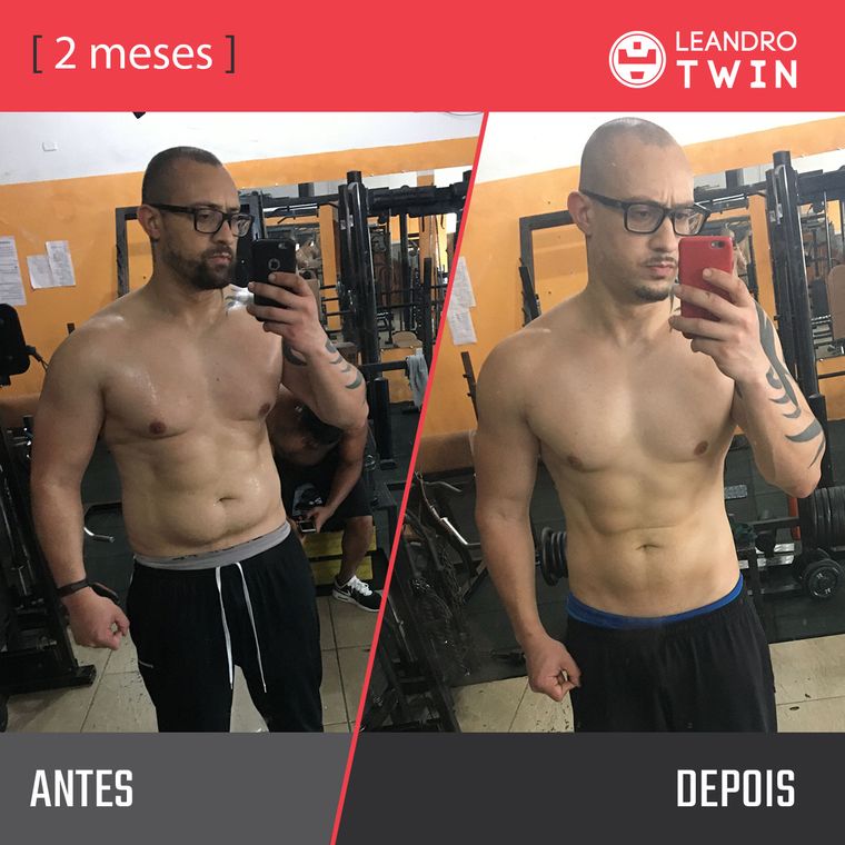 Evolução de Thiago Abreu — antes e depois