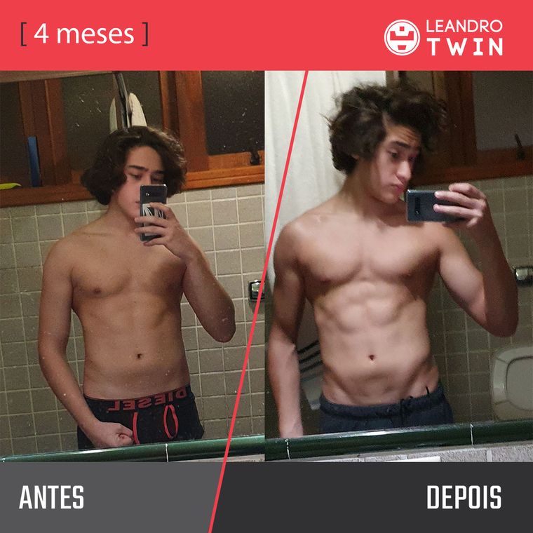 Evolução de Vitor Malvezzi — antes e depois