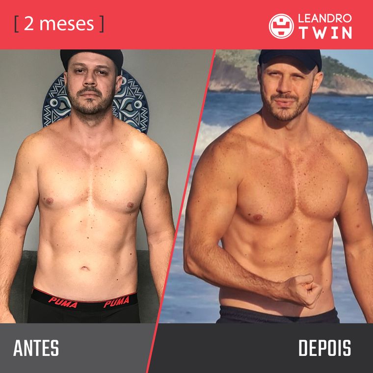 Evolução de Wagner Alves — antes e depois